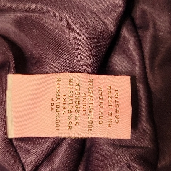 🆕️Eliza J plum mesh neck sleeveless gown 6 - Picture 7 of 10